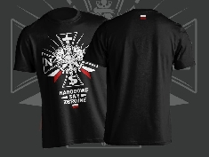 T-shirt NSZ Narodowe Siły Zbrojne czarny