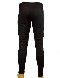 Spodnie treningowe S&S czarno-zielone